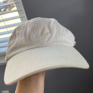 Garage White Baseball Hat